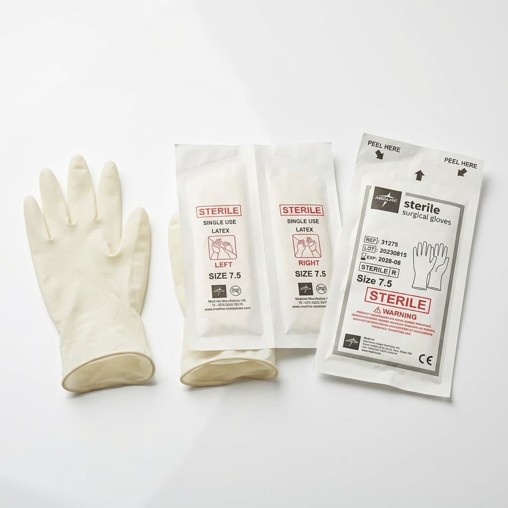 Sterile Surgical Gloves detail view 2